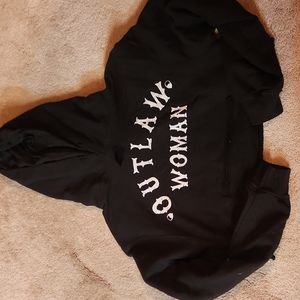 The Drive Outlaw Woman Crop Sweatshirt